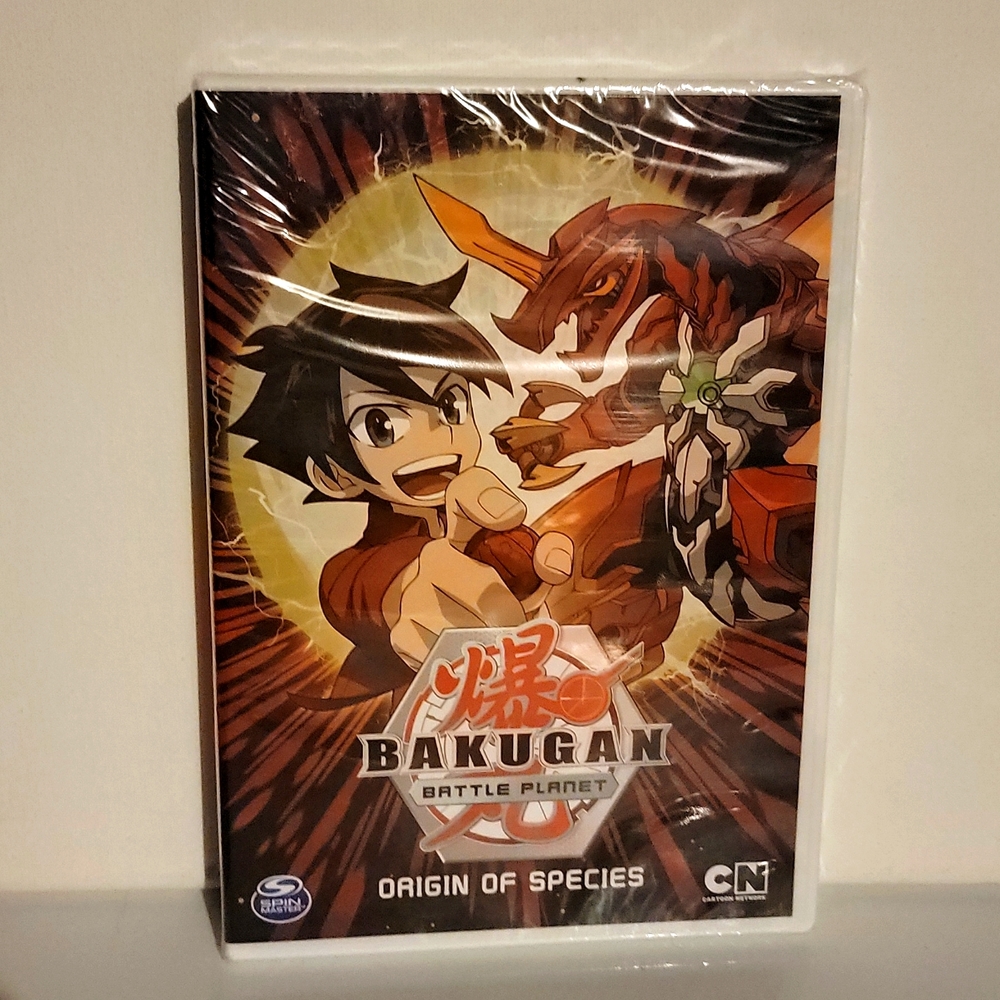 Bakugan Battle Planet Origin of Species DVD  - *New And Sealed